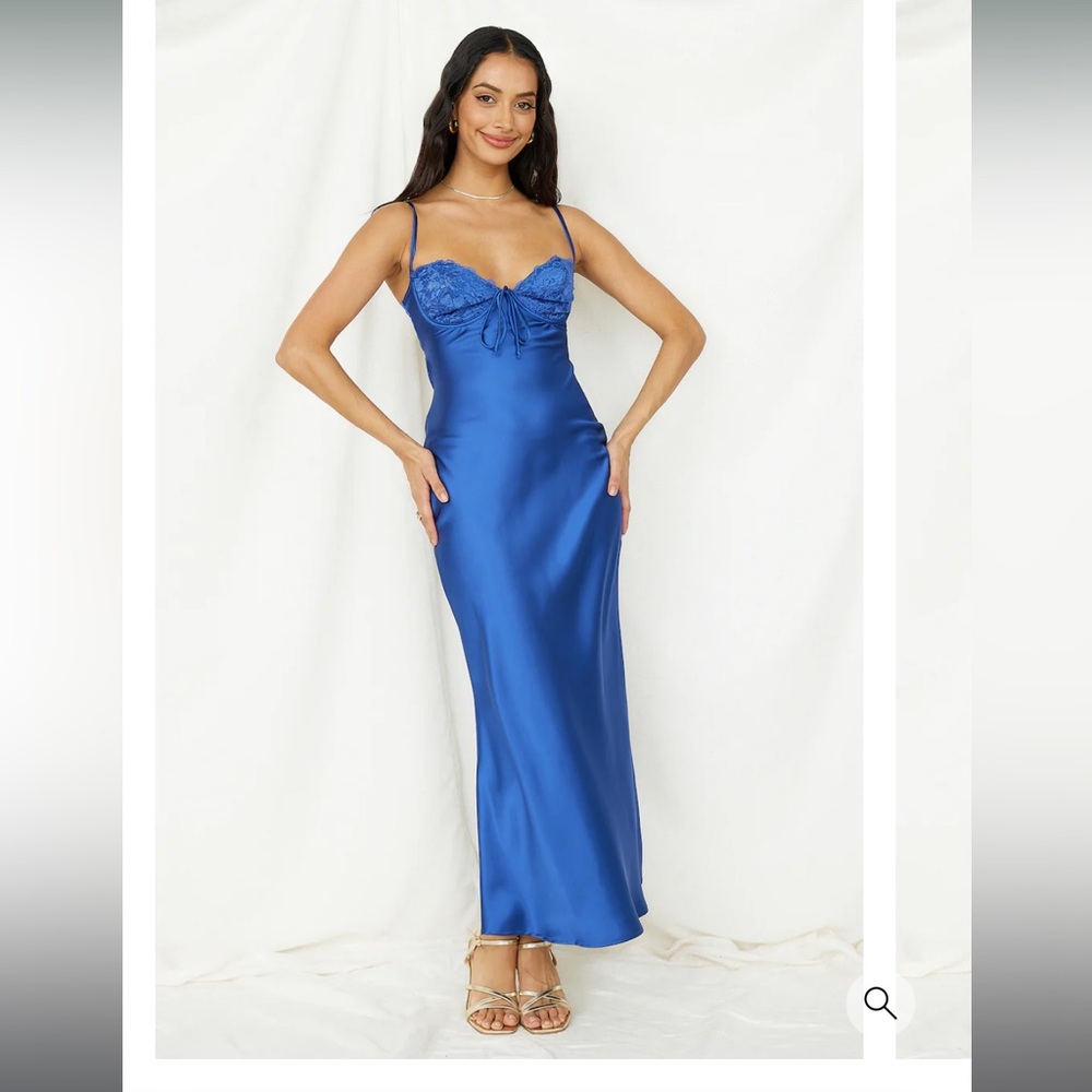 NWT Maxi Dress Blue